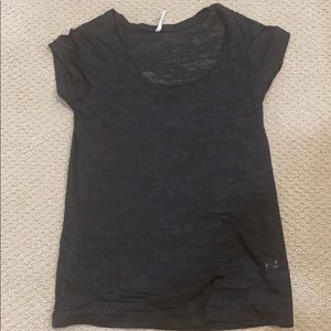 Black Tshirt See-through